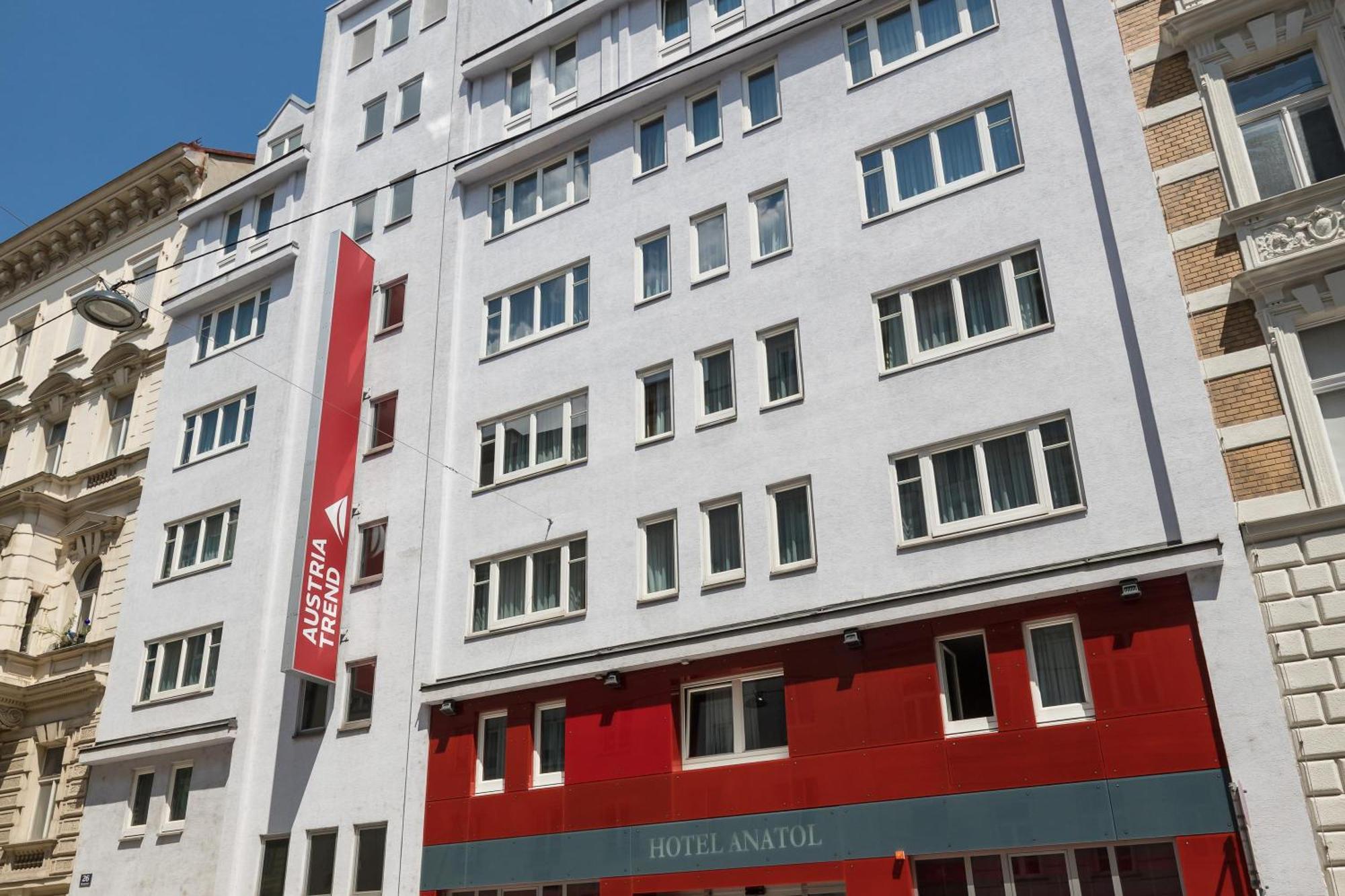 Austria Trend Hotel Anatol Wien Exterior foto